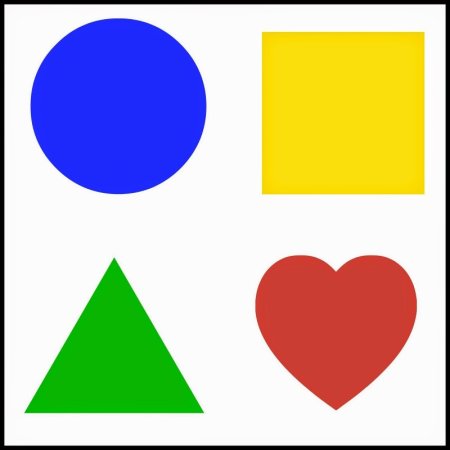 Разноцветные фигуры
