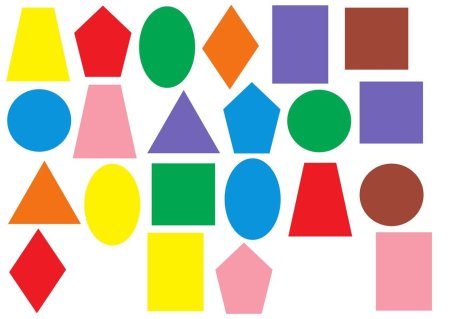 Разноцветные фигуры