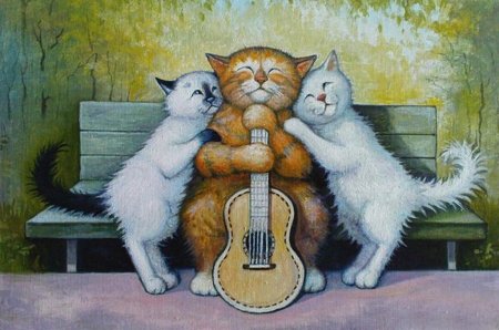 Степан Каширин художник коты
