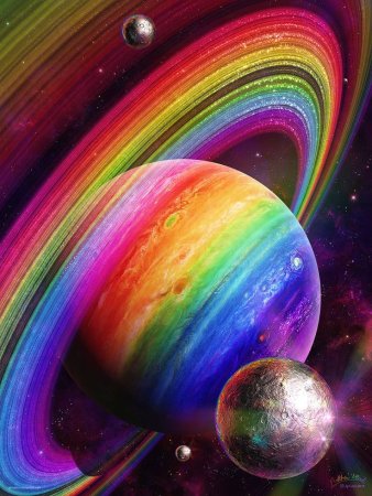 Разноцветная Планета