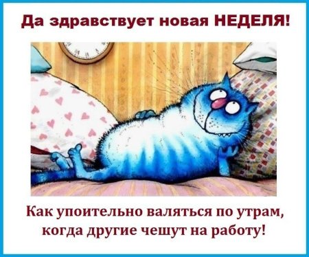 Цитаты про понедельник