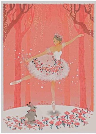 Балерина рисунок
