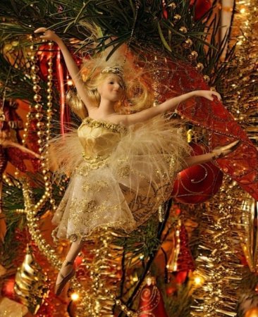 С новым годом балерина