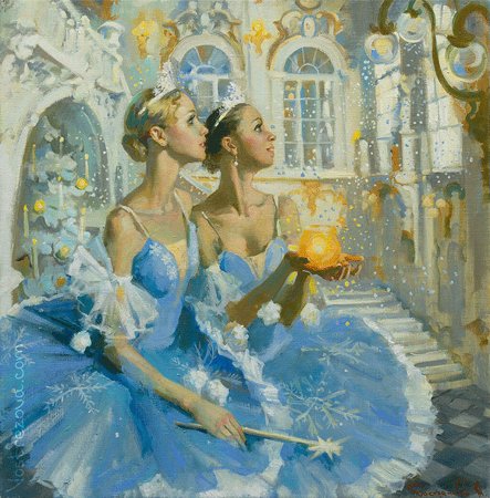 Анастасия Вострецова балет живопись