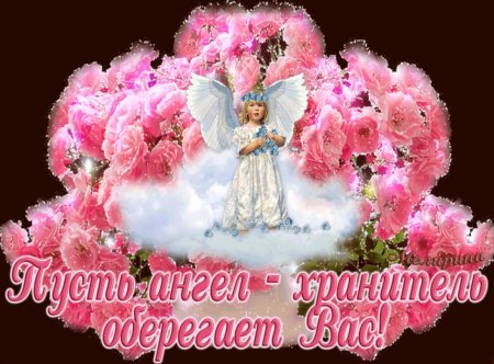 Пусть ангел хранит вас