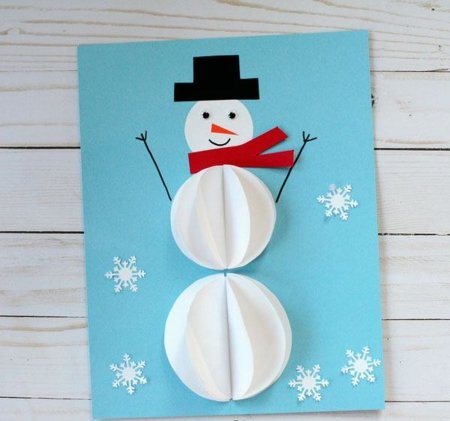 Аппликация. Новый год