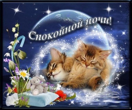 Доброй ночи сладких снов