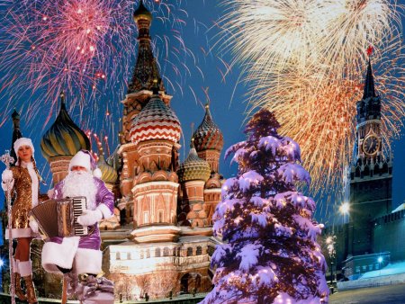 Новогодние открытки турецкие