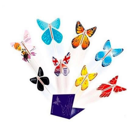 Открытки бабочки летают