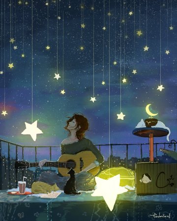 Спокойной ночи арт