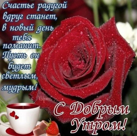 Красивые поздравления с добрым утром