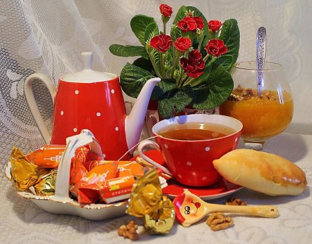 Утреннего чаепития с пожеланиями