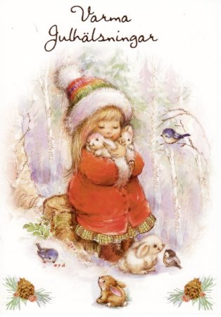 Винтажные новогодние открытки