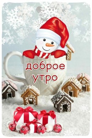 С добрым новогодним утром