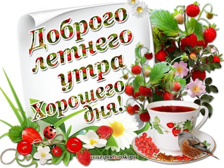 Доброе утро хорошего дня и прекрасного