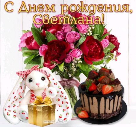 Света с днём рождения
