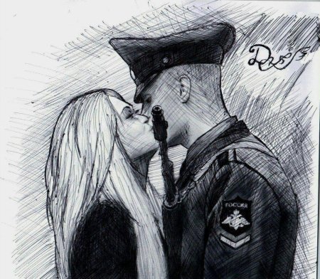 Девушка солдат