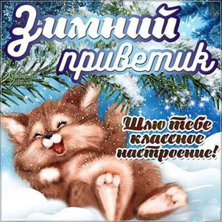 Зимний приветик