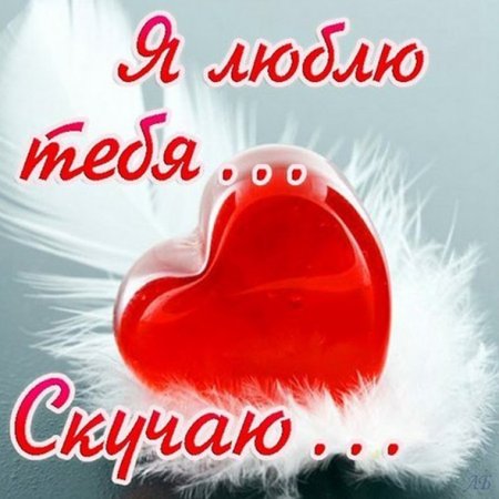 Я тебя люблю