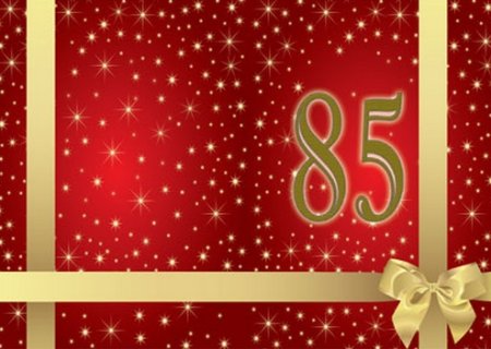 С юбилеем 85