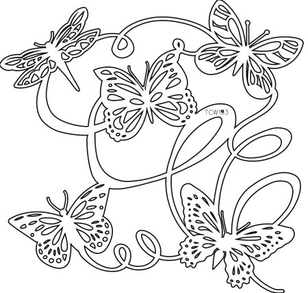 Вытынанки узоры