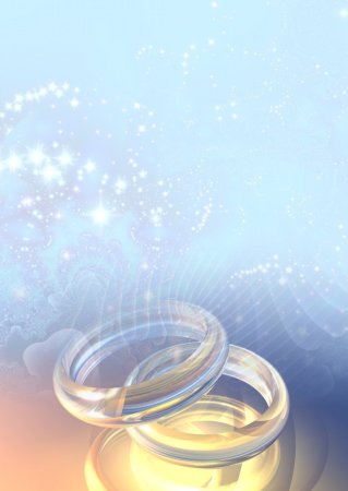 Свадебный фон для фотошопа