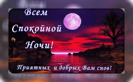 Доброй ночи друзья