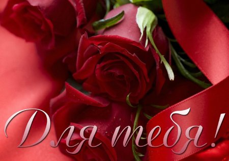 Цветы для любимой девушки