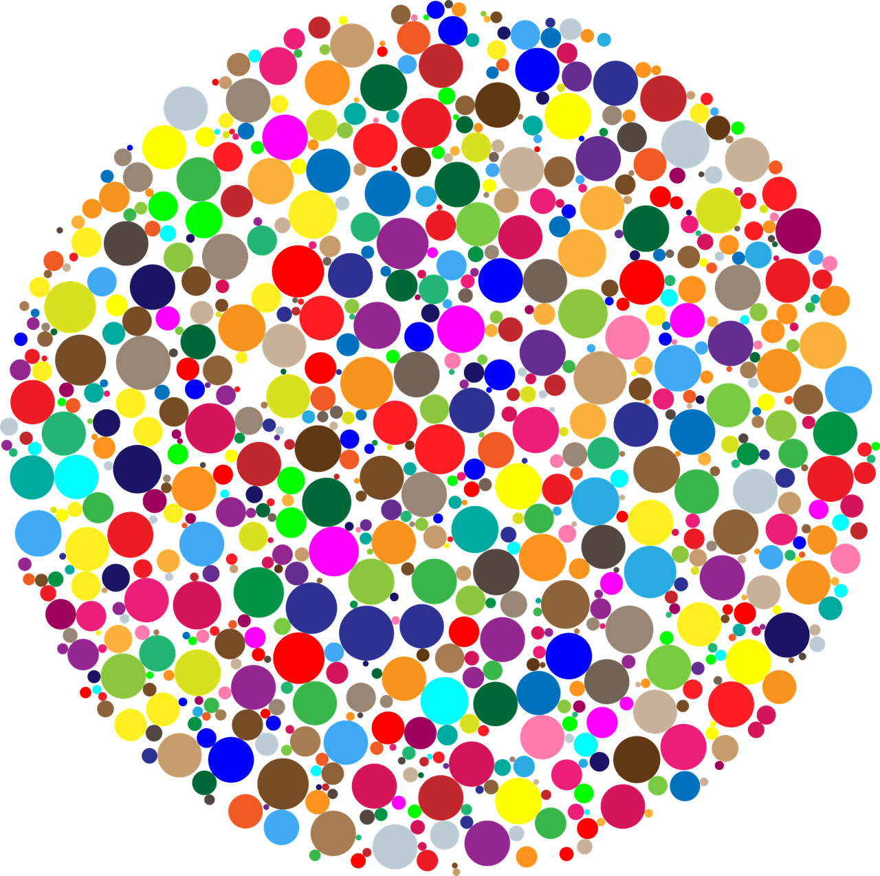 Разноцветные круги. Цветной круг. Цветные кружочки. Яркий круг.