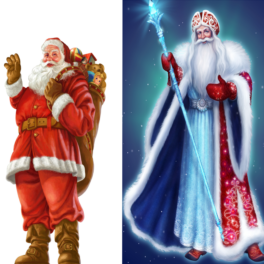 Дед мороз растет. Русский дед Мороз. Образ Деда Мороза. Посох Деда Мороза. Дед Мороз картинки.