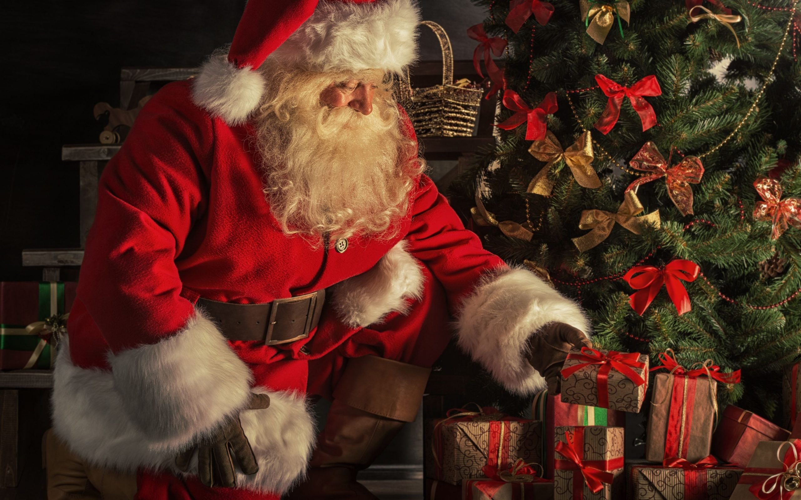 Картинка санты и деда мороза. Санта-Клаус. Баум Санта Клаус. Баббо Натале. Вайнахтсман.
