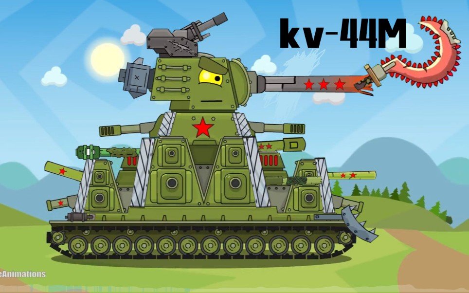 Покажи танчики. Кв-44 танк. Танк Левиафан кв-44м.