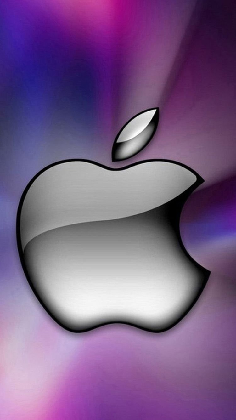Яблоко айфон. Логотип Apple. Самые красивые обои на айфон. Темы на айфон.