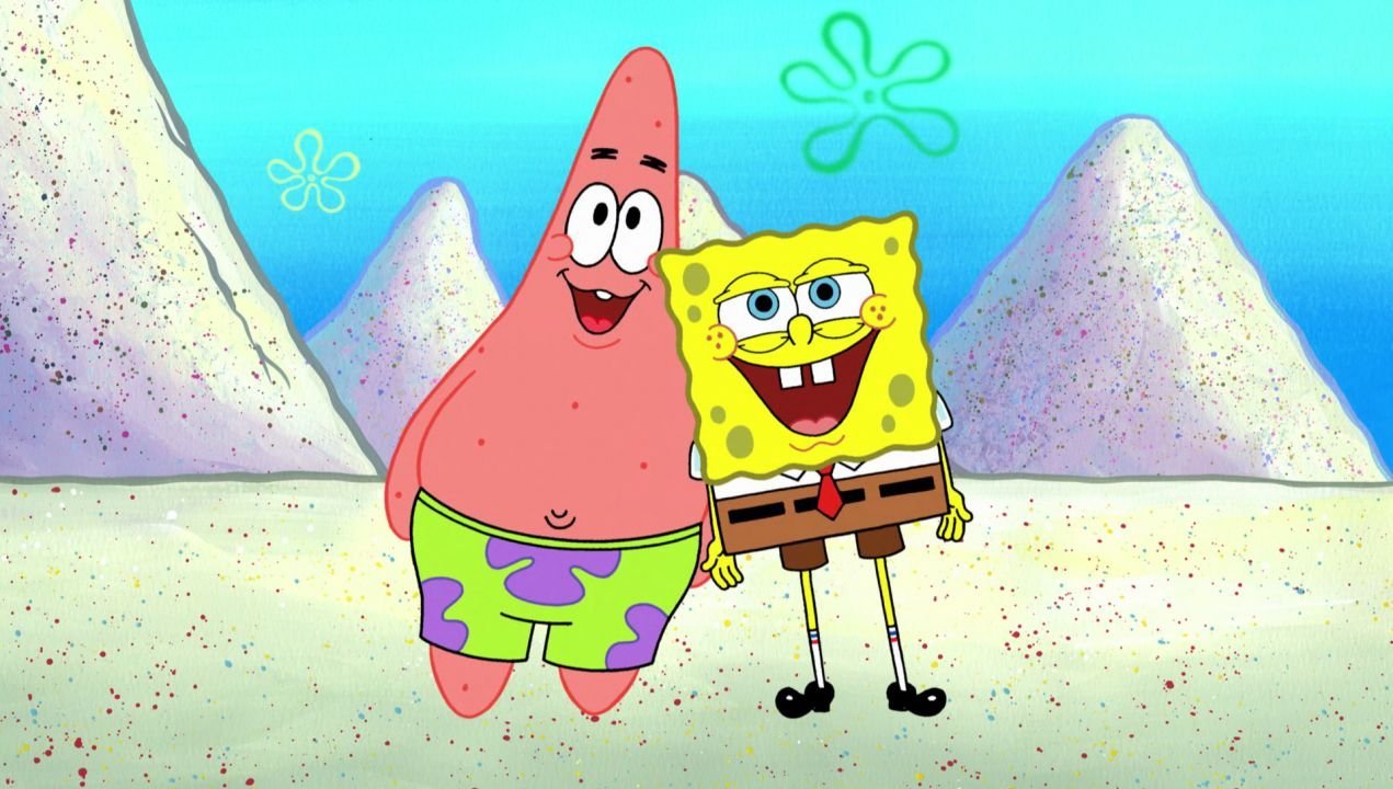 Спанч Боб и Патрик. Патрик квадратные штаны. Друг Спанч Боба Патрик. Кто проживает на океана спанч боб