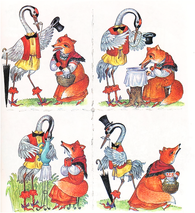 Лиса и журавль герои. Сказки "лиса и журавль". Сказка рисунок для детей. Сказка лиса и Журавель. Иллюстрация к сказке лиса и журавль.