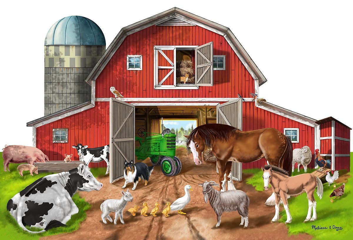 Melissa & Doug пазл ферма. Melissa Doug ферма. Домашние животные на ферме. Ферма для детей. 4g ферма