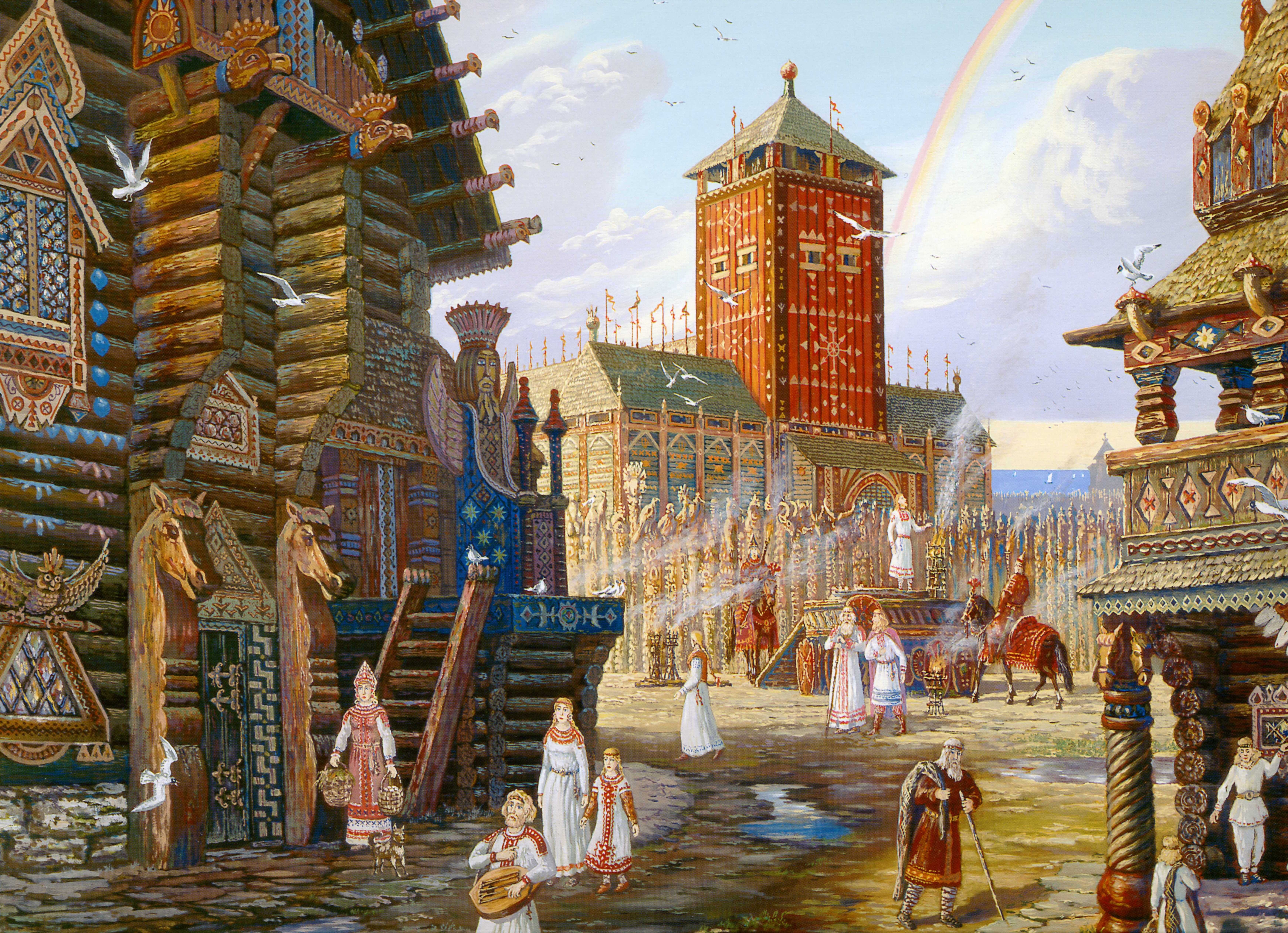 Город ставший столицей древней руси