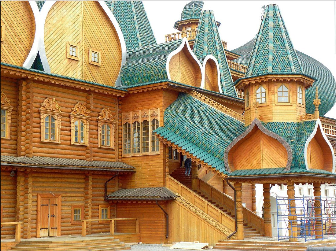 деревянные дворцы на