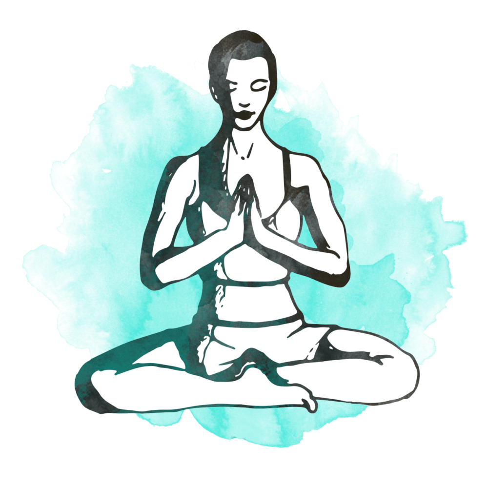 Течения йоги. Мудра пранаяма Анджали. Мудра Анджали йога. Йога медитация. Йога иллюстрации.