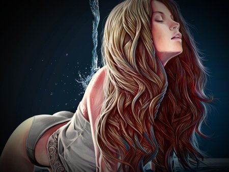 Девушка арт