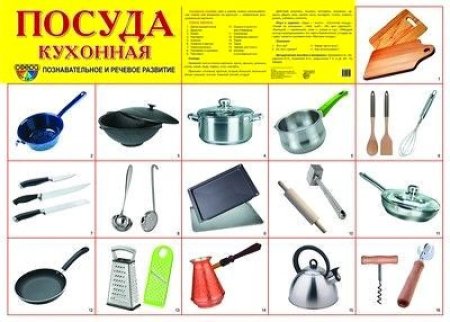 Кухонная посуда для детей