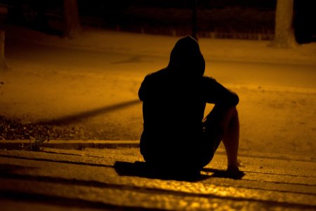 Парень одиночество
