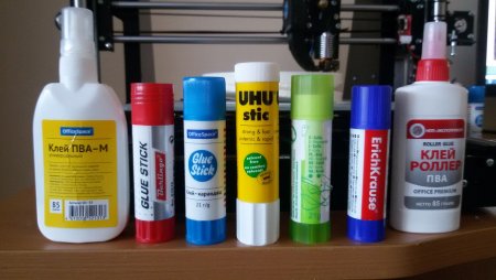 Виды клея