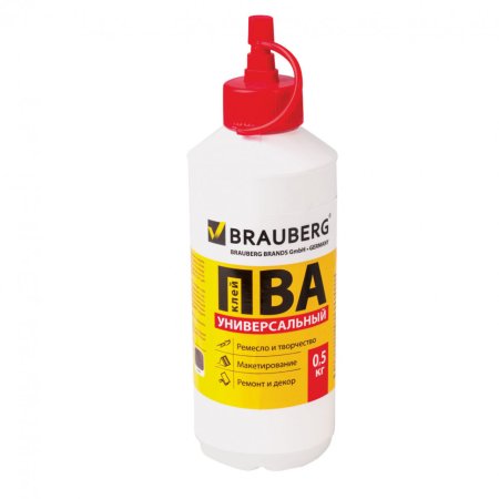Клей ПВА BRAUBERG универсальный