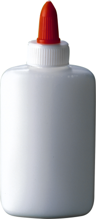 Клей на прозрачном фоне