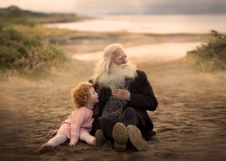 Старец и дети