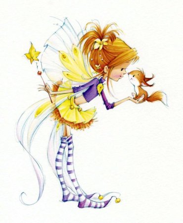 Феи иллюстратор Марина Федотова
