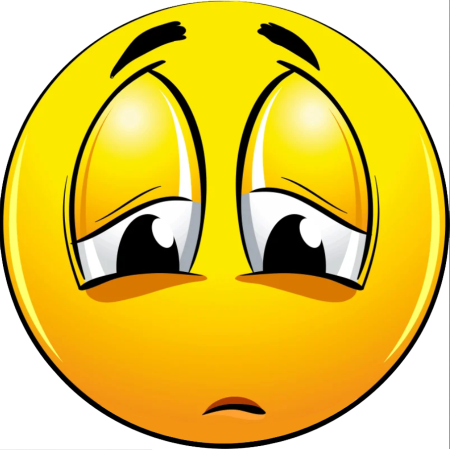 Печальный смайлик