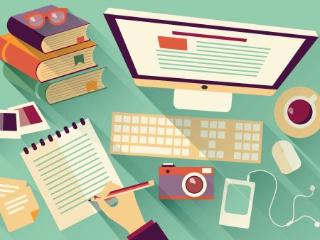 Написание текста