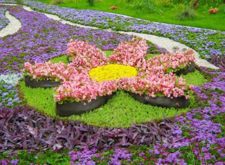 Партеры,клумбы, рабатки